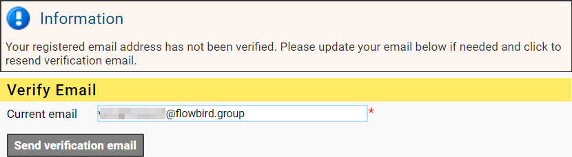 Verify Email