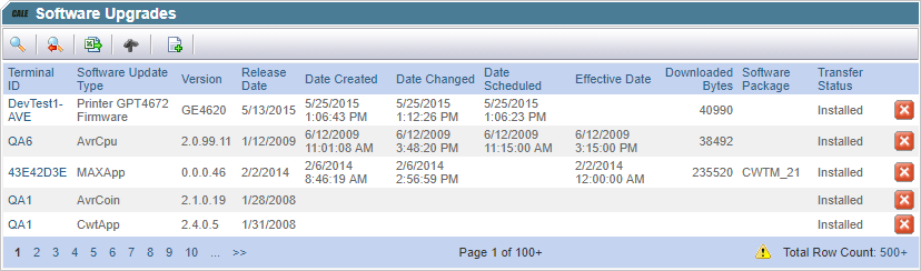 SoftwareUpgradesLog
