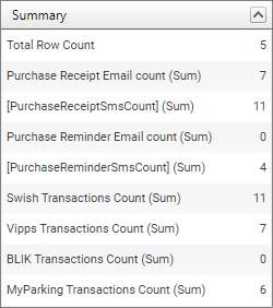 DigiPay Invoicing Data summary