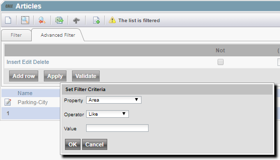Custom Attribute Filter
