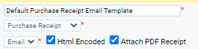 PDF for Purchase receipt