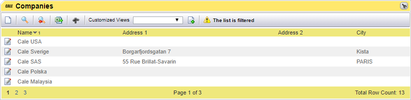 Default fields for this page
