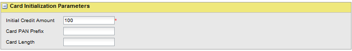 ePurse Card profile - Card Initialization