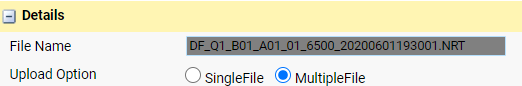 TnG multiple files