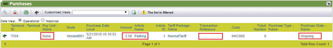 eWallet step 1