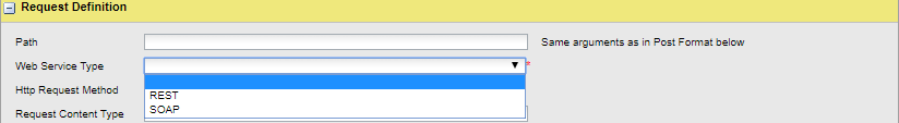 Figure 11, Create a Service Provider - step 1 - Select REST or SOAP