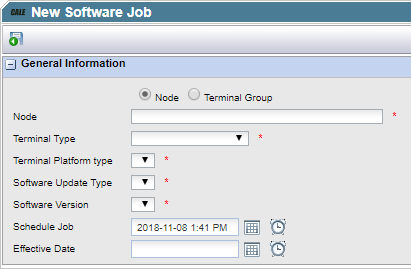 SoftwareUpgradeJob