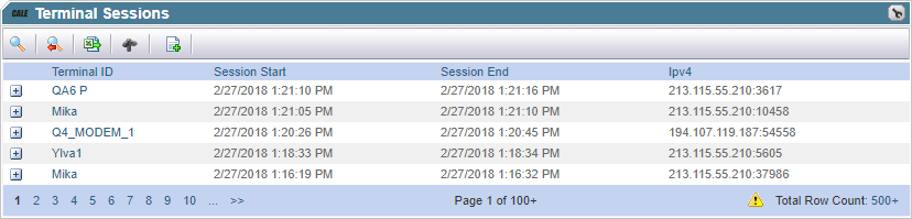 TerminalSessions