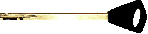 Figure 25, standard mechanical door key.