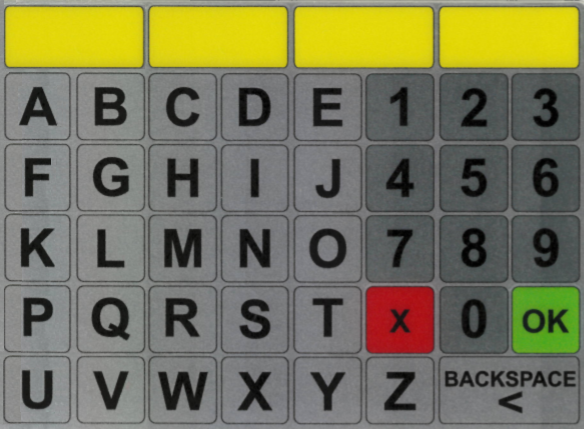 S4 keyboard layout