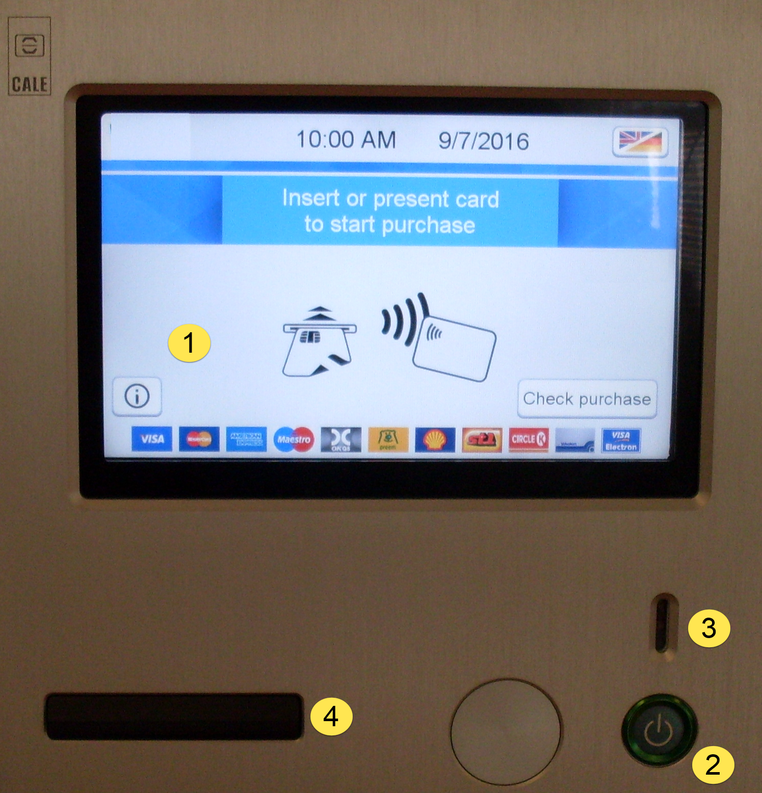 Figure 9. CWT Compact Touch display