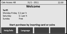 Figure 7. CWT Compact monochrome display