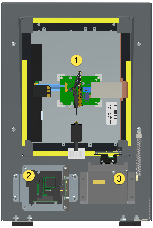 Figure 7, inside the door