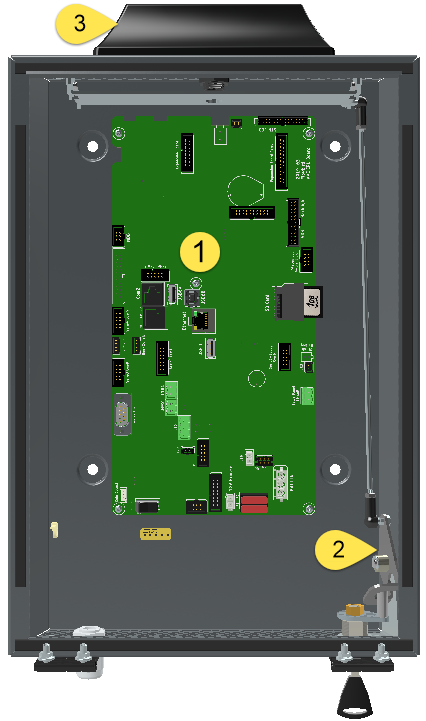 Figure 5, inside the cabinet
