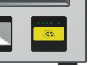 Figure 3, Contact-less card reader unit