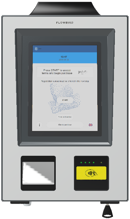 Figure 1, Flowbird Access S5 front