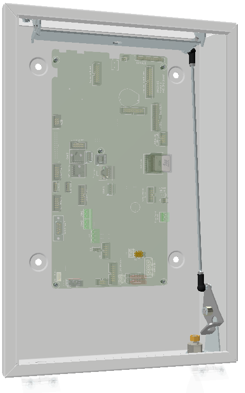 Figure 8, Door lock mechanism