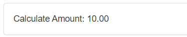 Tariff Test result