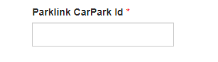 Parklink CarPark ID