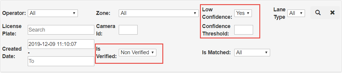 Figure 12:Default filter for Uncertain Camera Readings
