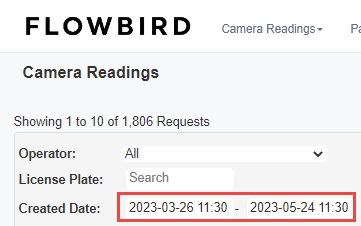 use date filter