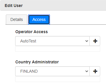 Add User Access power