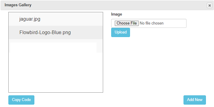 Image selector