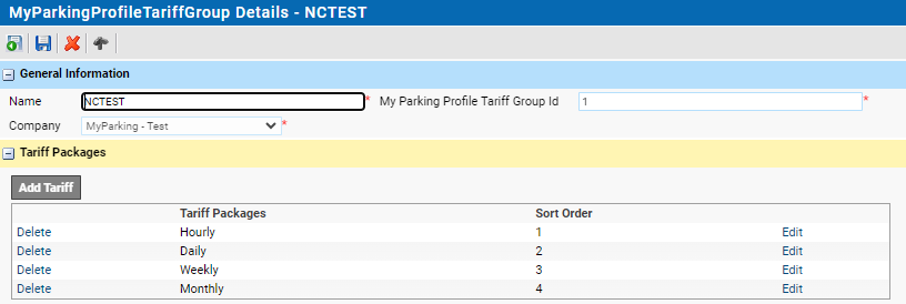 MyParkingProfileTariffGroup details