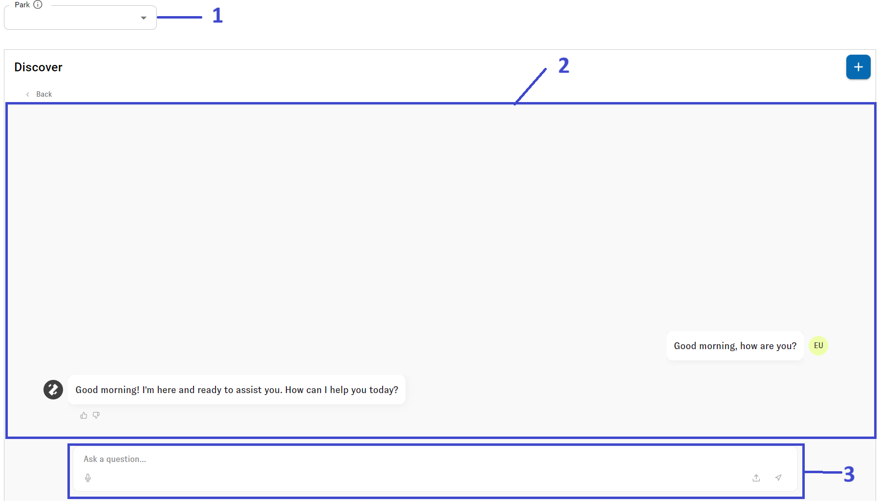 discover landing page