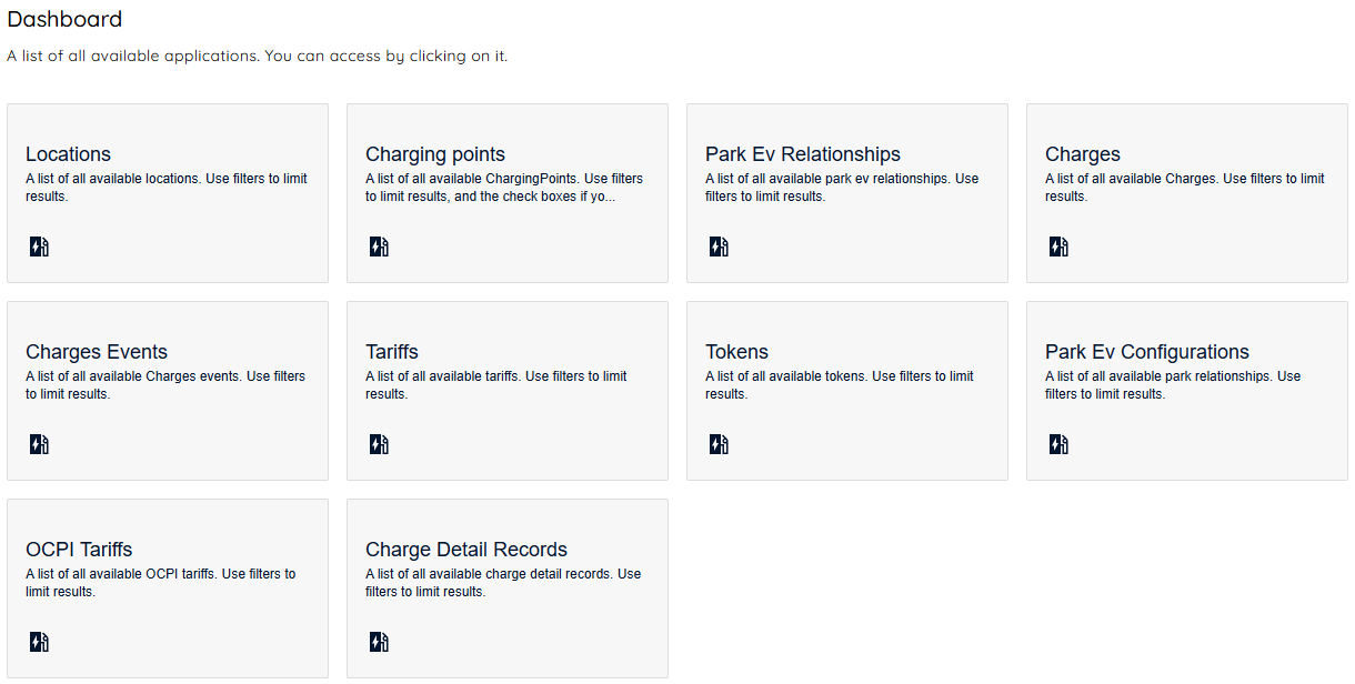 OneUI landing page